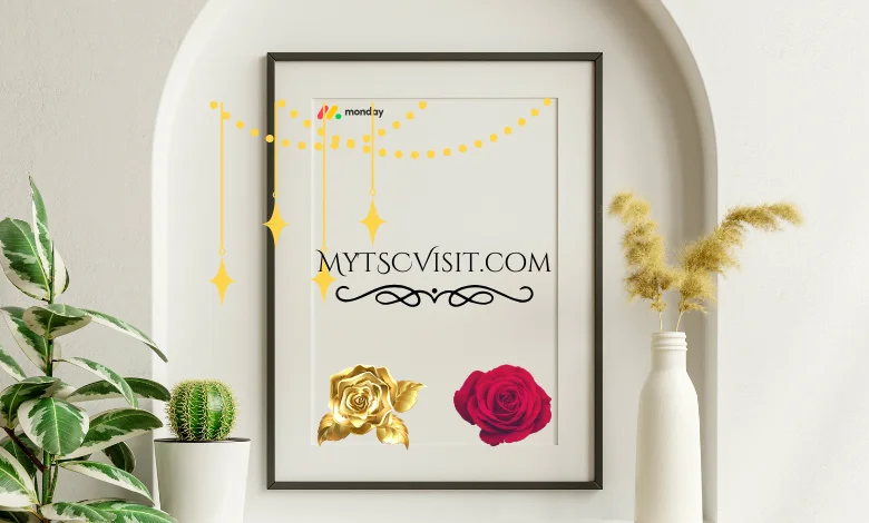 User accessing their account on mytscvisit com portal.